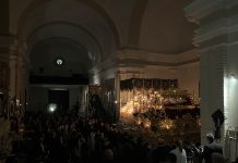 UN VIERNES DE DOLORES PLENO, UN VIERNES SANTO DE CULTO INTERNO